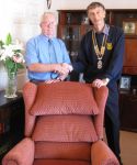 electric powered reclining chair for MS Society